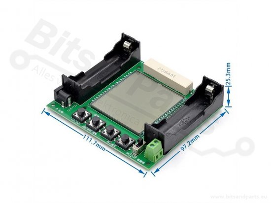 Batterij tester XH-M239 voor 18650 batterijen